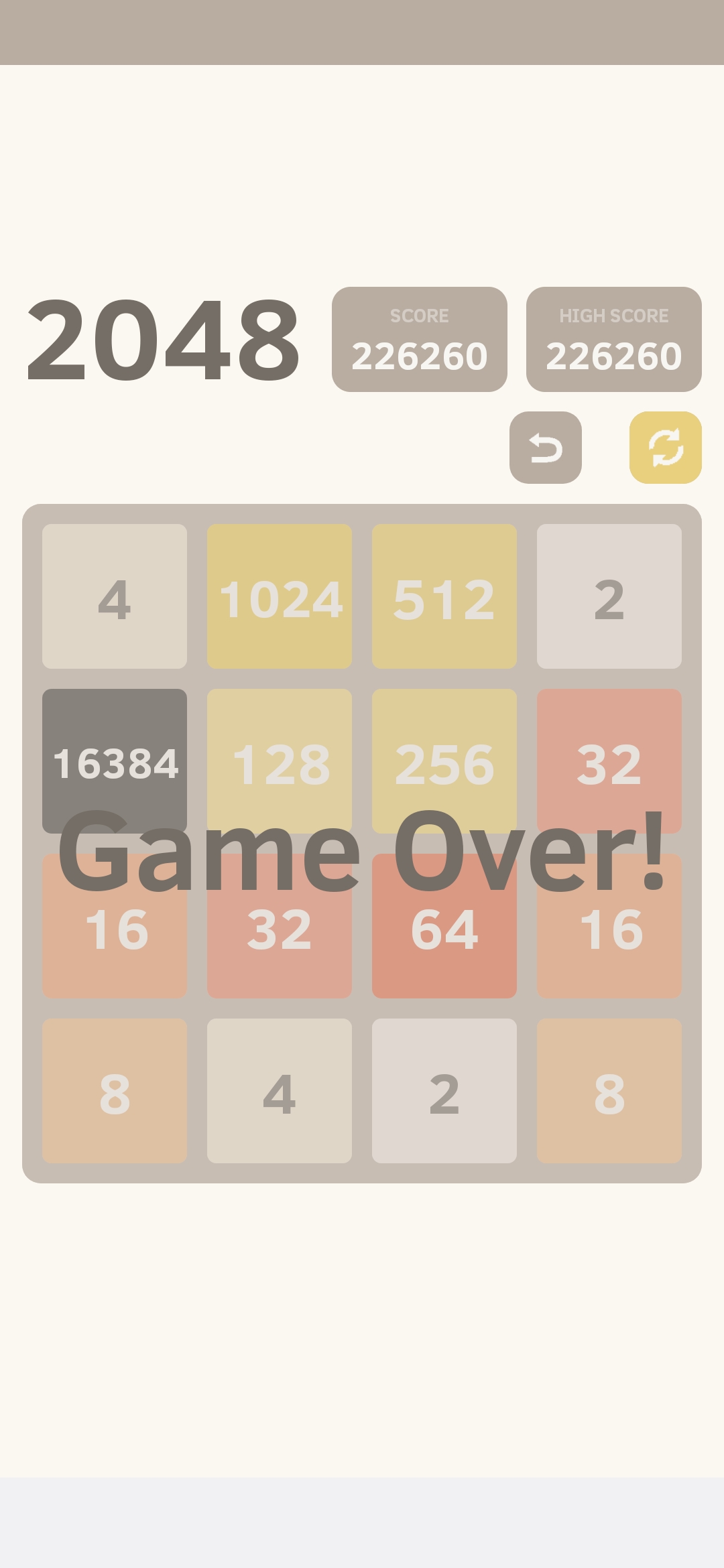 The first game on my new "computer"
2026/3/19